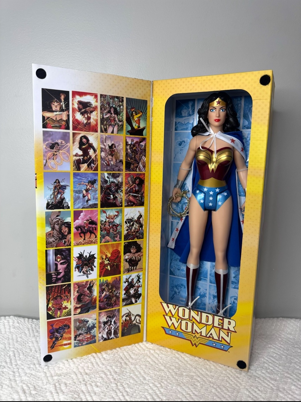 DC Comics Wonder Woman Doll Costume - Red, Blue, Gold